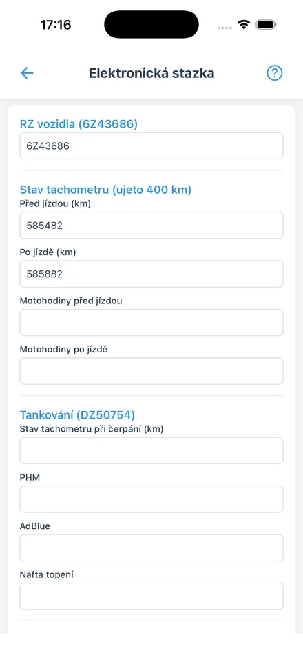 Elektronická stazka